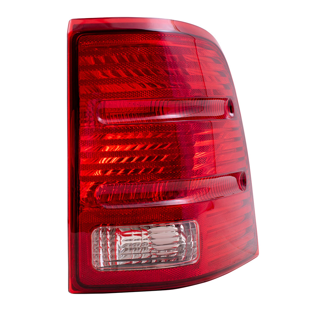 Brock Replacement Driver and Passenger Taillights Tail Lamps Compatible with 2002-2005 Explorer 4 Door 1L2Z13405AA 1L2Z13404AA