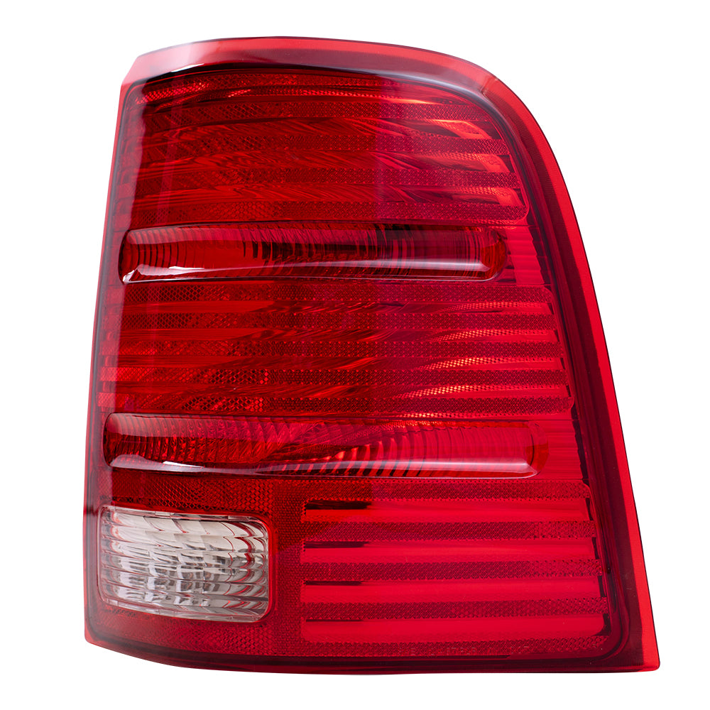 Brock Replacement Driver and Passenger Taillights Tail Lamps Compatible with 2002-2005 Explorer 4 Door 1L2Z13405AA 1L2Z13404AA