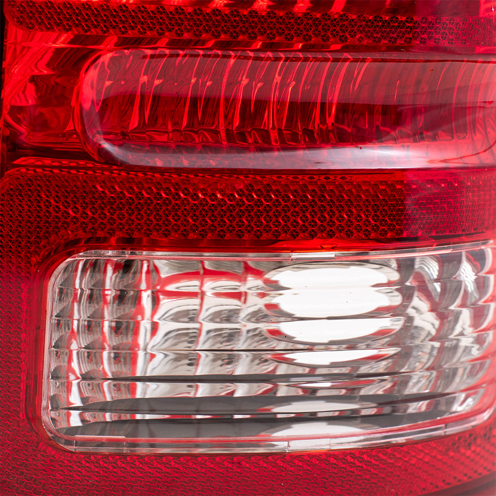 Brock Replacement Driver and Passenger Taillights Tail Lamps Compatible with 2002-2005 Explorer 4 Door 1L2Z13405AA 1L2Z13404AA