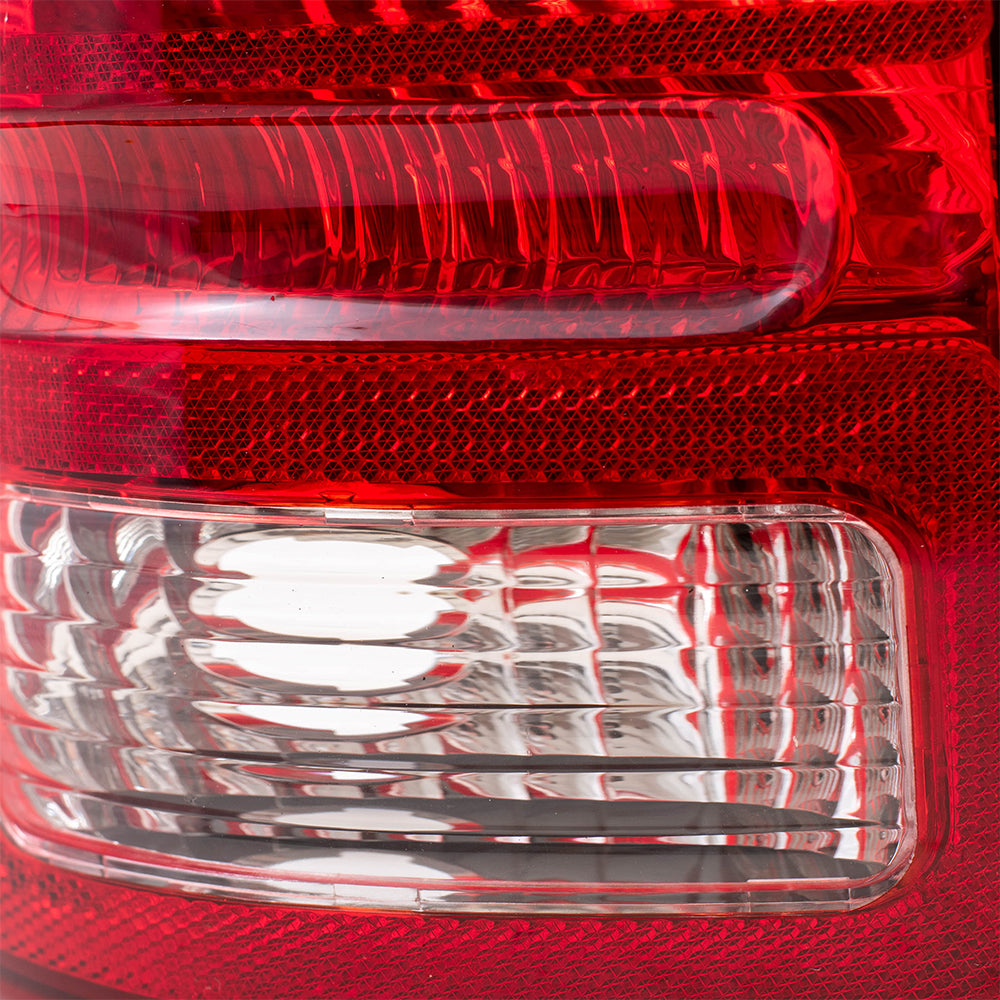 Brock Replacement Drivers Taillight Tail Lamp Lens Compatible with 2002-2005 Explorer 4 Door 1L2Z13405AA