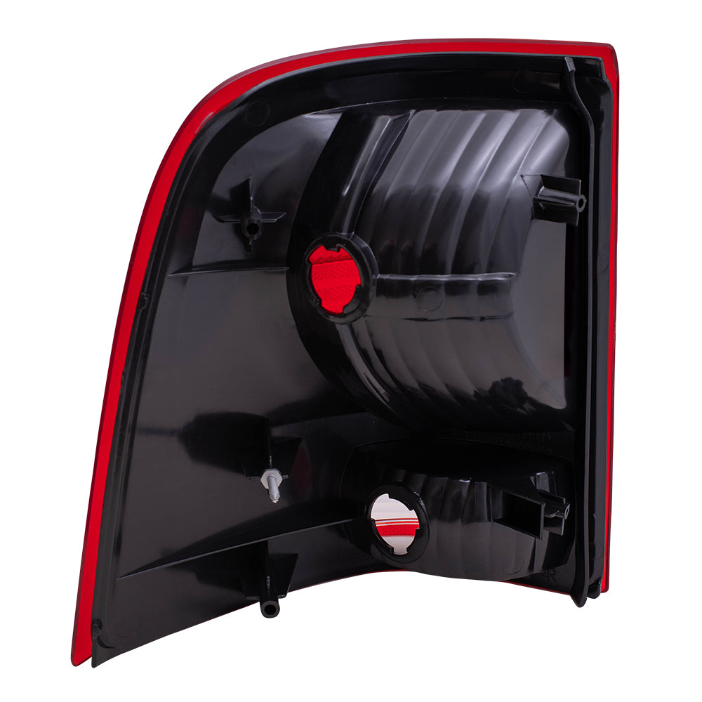 Brock Replacement Passengers Taillight Tail Lamp Lens Compatible with 2002-2005 Explorer 4-Door SUV 1L2Z13404AA