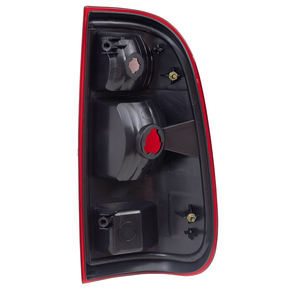 Brock Replacement Drivers Taillight Tail Lamp Compatible with 2008-2016 F250 Super Duty Pickup Truck BC3Z13405A