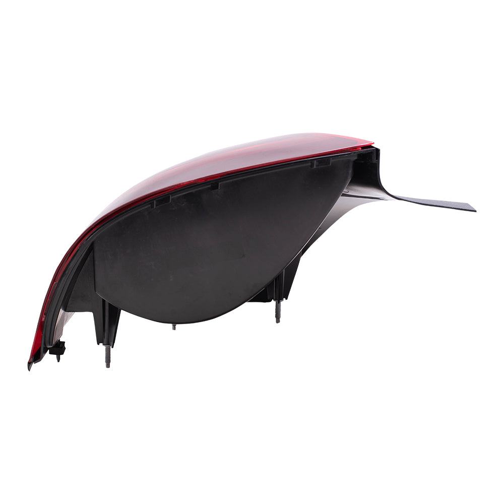 Brock Replacement Driver and Passenger Taillights Quarter Panel Mounted Lens Compatible with 2003-2011 Grand Marquis 3W3Z13405AB 3W3Z13404AB