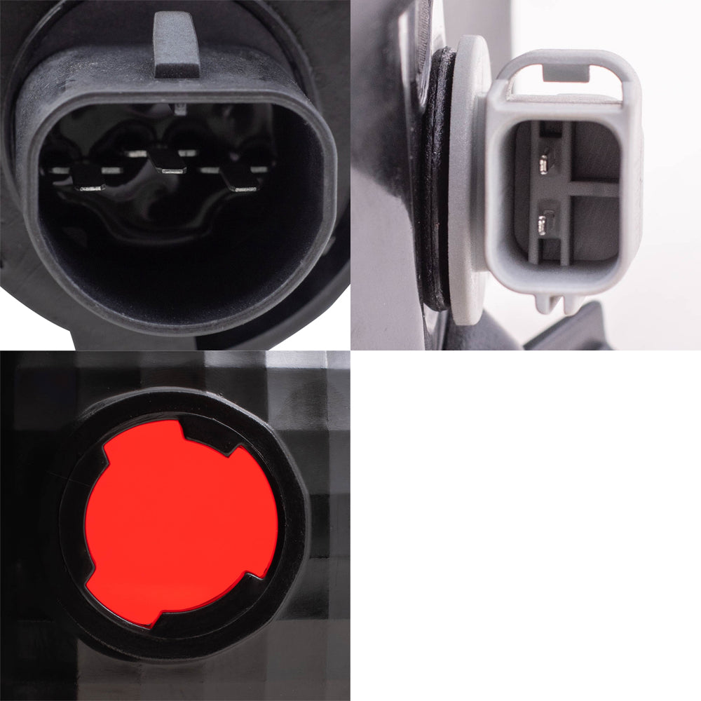 Brock Replacement 6 Pc Headlights, Tail Lights and Park Signal Lights Compatible with 2006 2007 2008 2009 2010 2011 Ranger Pickup Truck