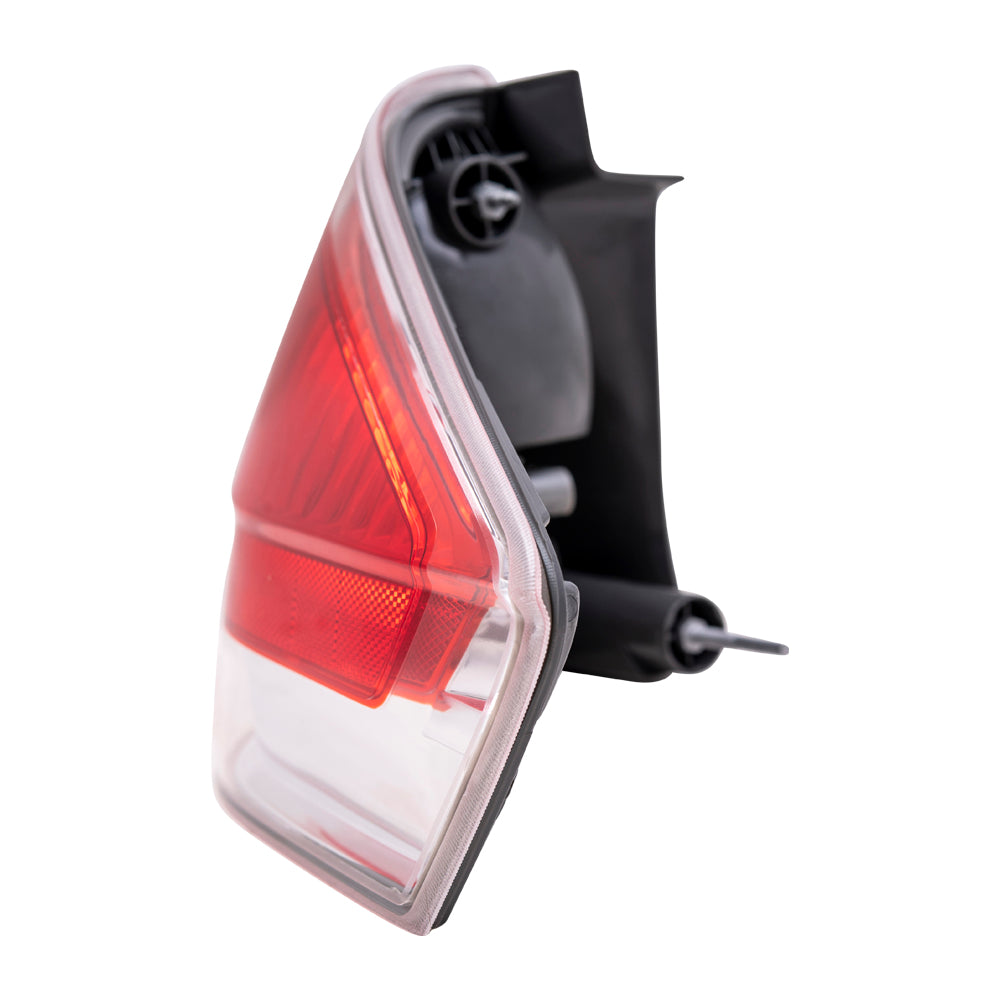 Brock Replacement Driver and Passenger Side Tail Light Assemblies Compatible with 2008 Ford Focus