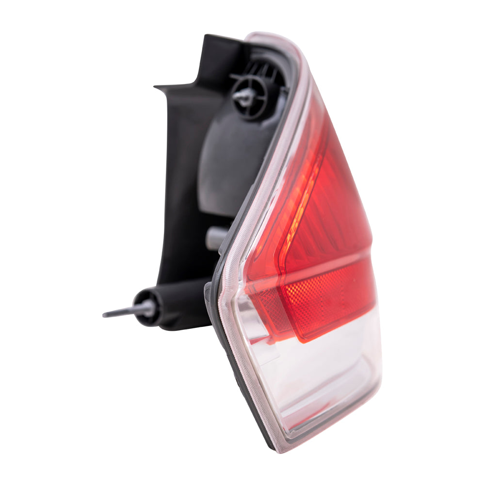 Brock Replacement Driver Side Tail Light Assembly Compatible with 2008 Ford Focus