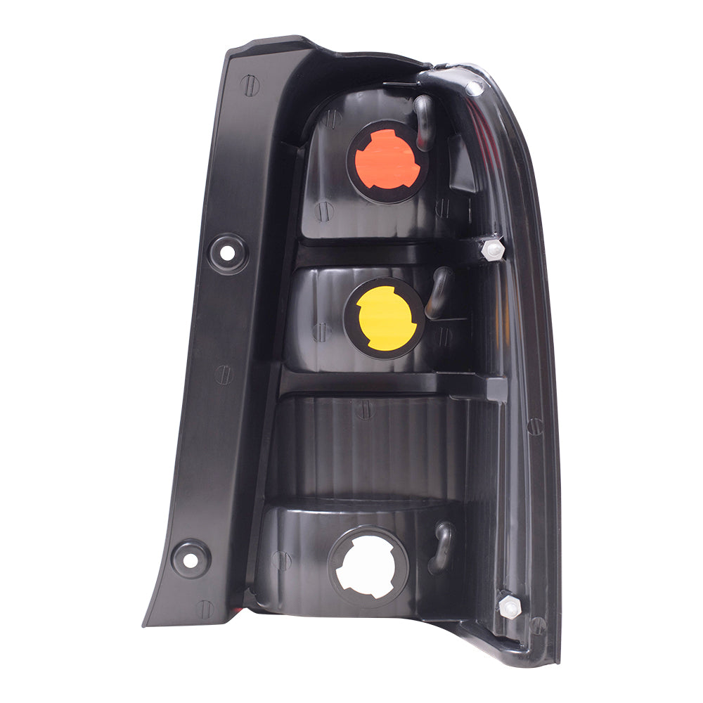Brock Replacement Drivers Taillight Tail Lamp Compatible with 2001-2007 Escape 6L8Z13405DA