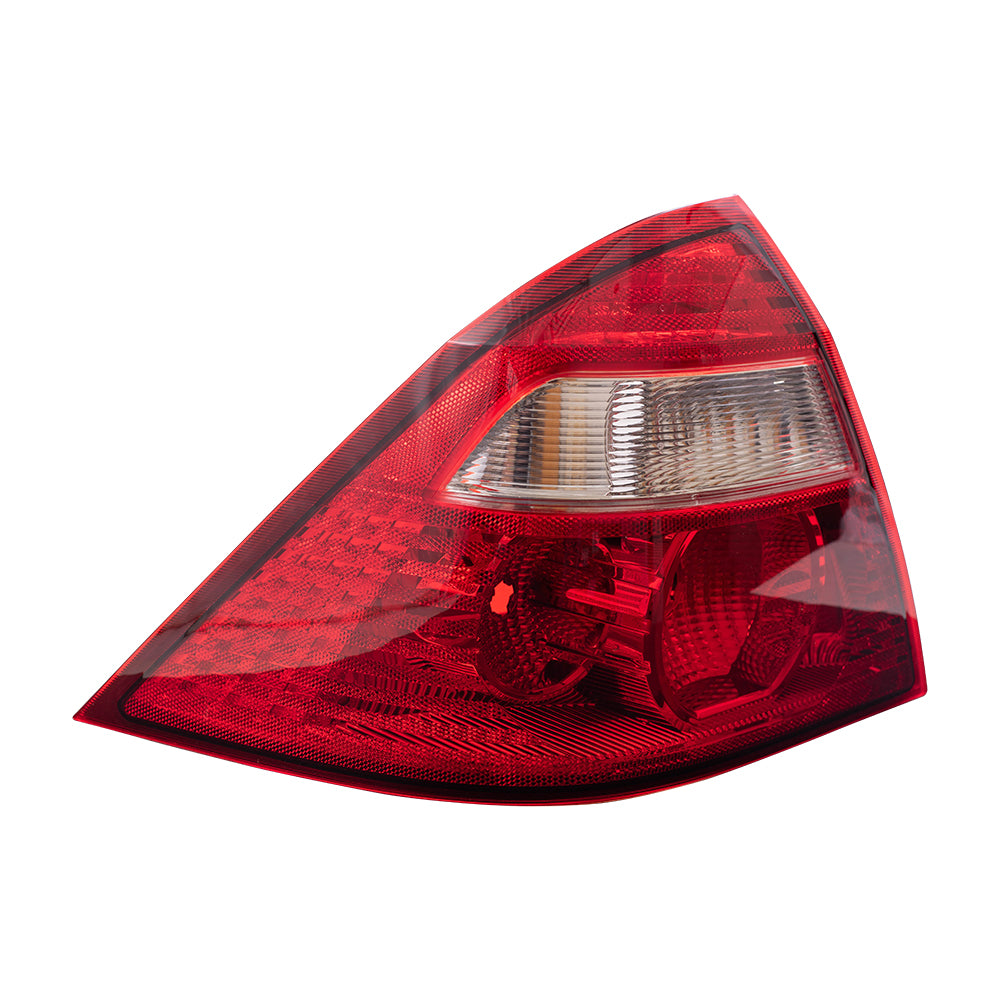Brock Replacement Pair Set Taillights Tail Lamp Units Compatible with 2005-2007 Five Hundred 6G1Z 13405 AA 6G1Z 13404 AA