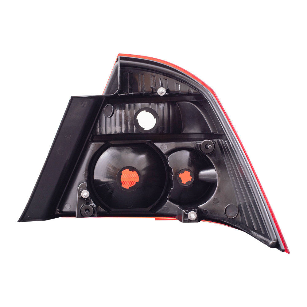 Brock Replacement Pair Set Taillights Tail Lamp Units Compatible with 2005-2007 Five Hundred 6G1Z 13405 AA 6G1Z 13404 AA