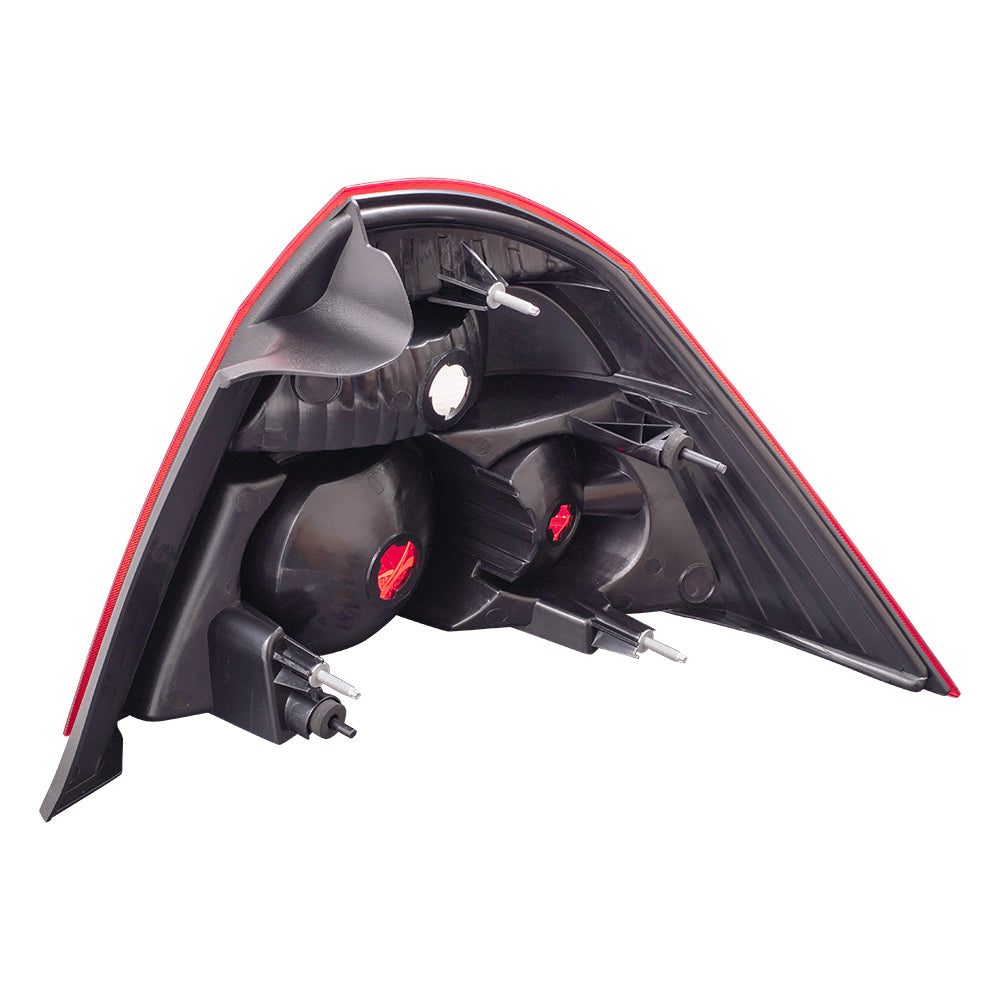 Brock Replacement Pair Set Taillights Tail Lamp Units Compatible with 2005-2007 Five Hundred 6G1Z 13405 AA 6G1Z 13404 AA