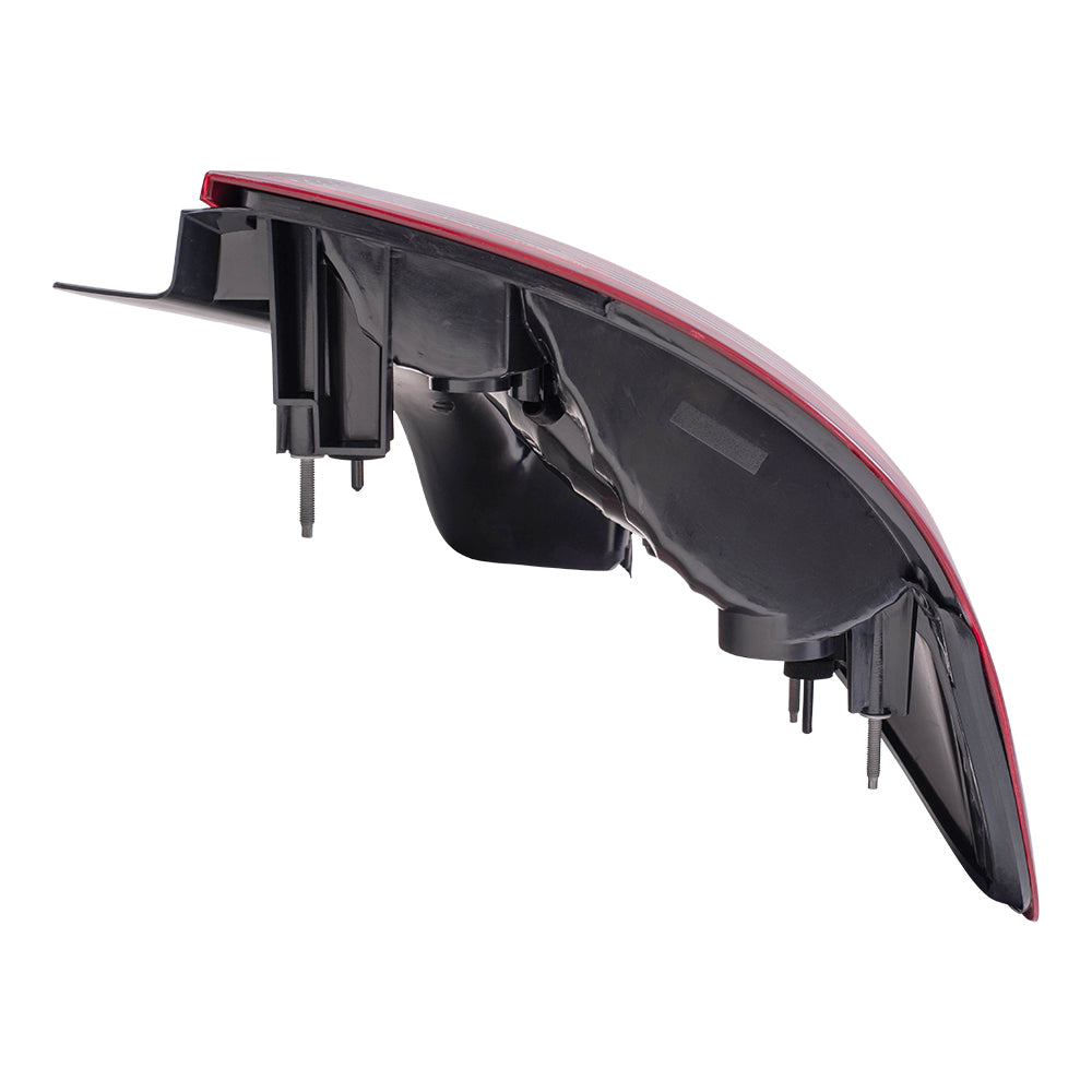 Brock Replacement Passengers Taillight Tail Lamp Lens Compatible with 2004-2007 Taurus Sedan 5F1Z 13404 A