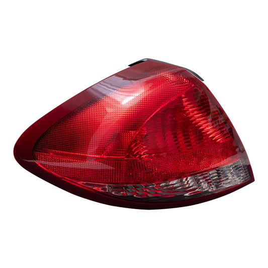 Brock Replacement Drivers Taillight Tail Lamp Lens Compatible with 2004-2007 Taurus Sedan 5F1Z 13405 A