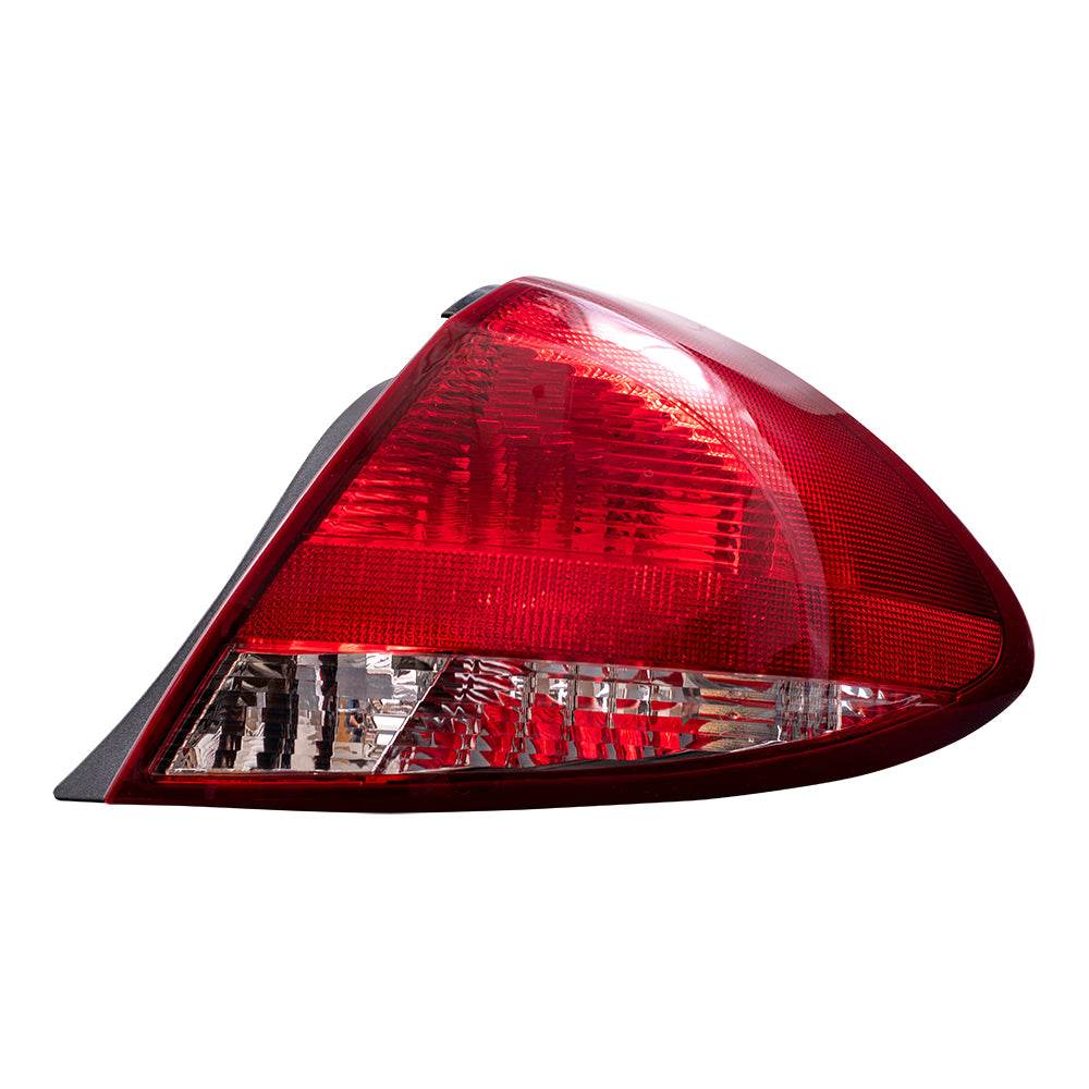 Brock Replacement Passengers Taillight Tail Lamp Lens Compatible with 2004-2007 Taurus Sedan 5F1Z 13404 A