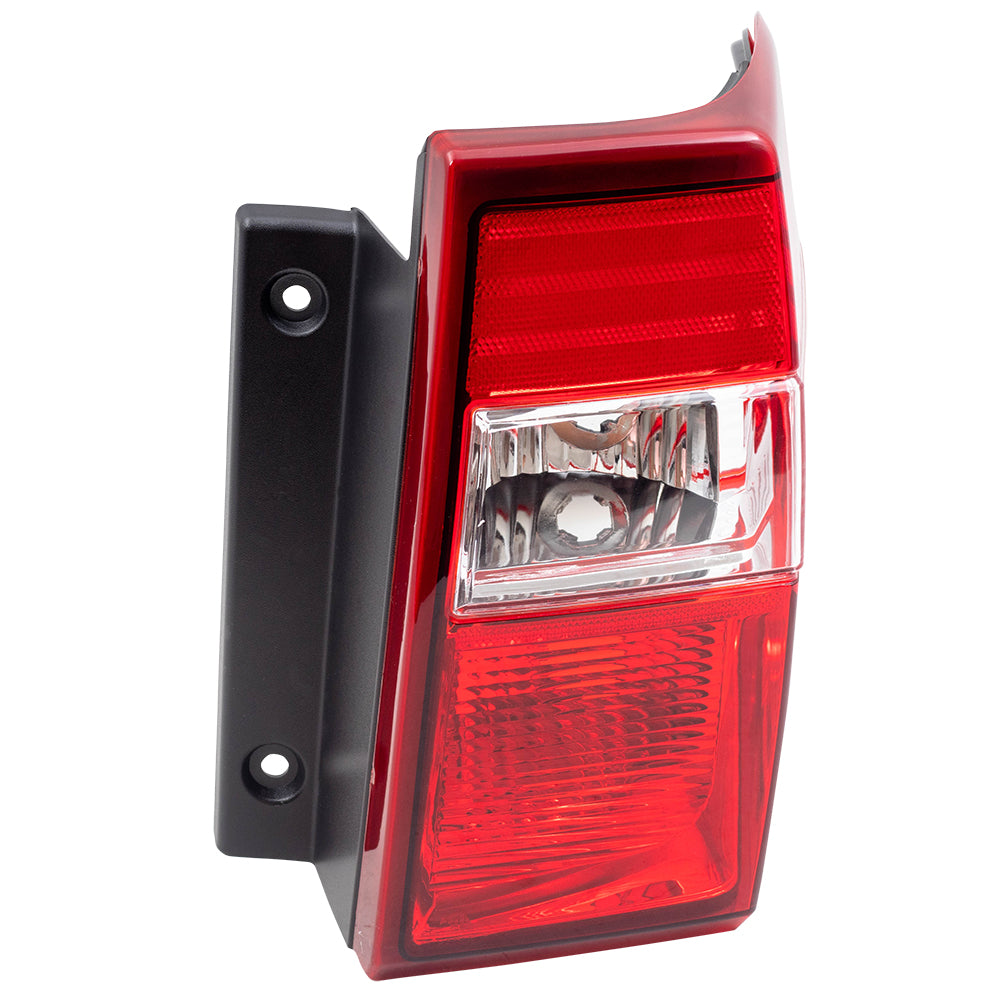 Brock Replacement Pair Set Taillights Tail Lamps Lens & Housing Units Compatible with 07-17 Expedition 7L1Z13405AA 7L1Z13404AA