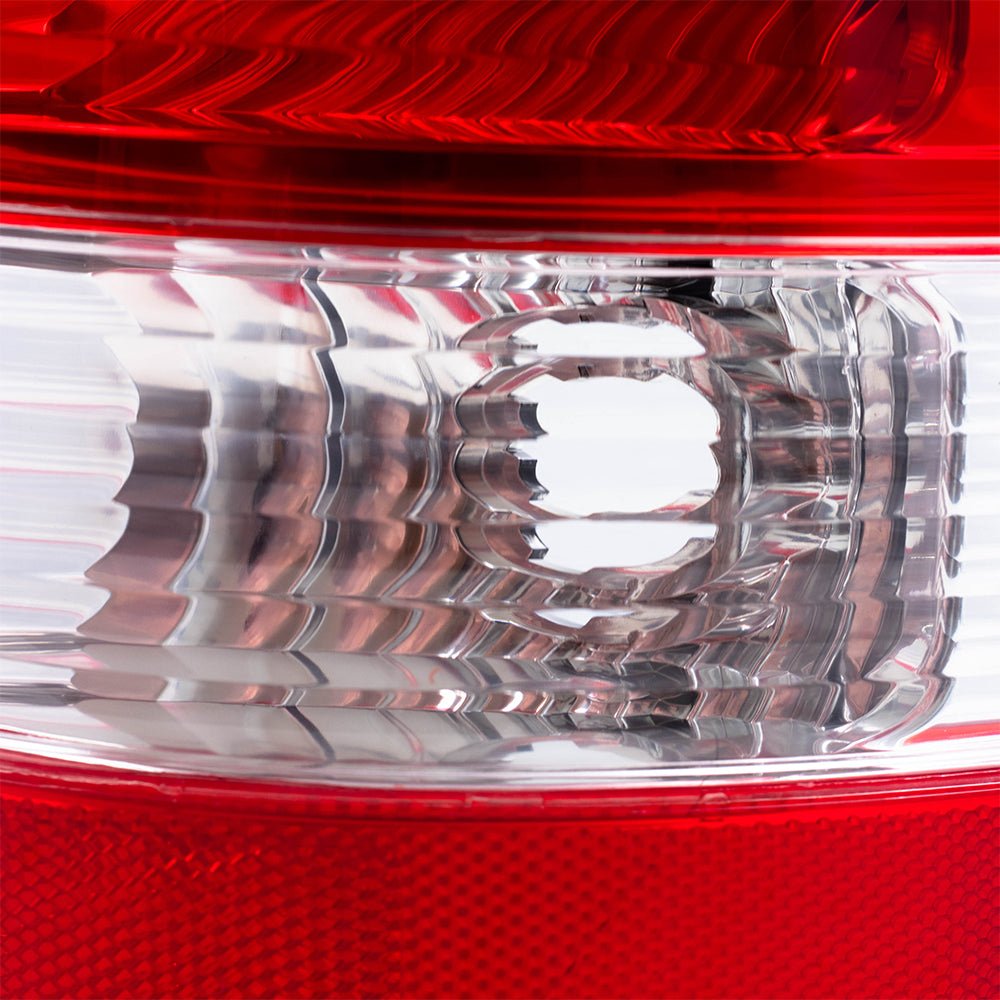 Brock Aftermarket Replacement Driver Left Passenger Right Tail Light Unit Set Compatible With 2004-2008 Ford F-150 Styleside