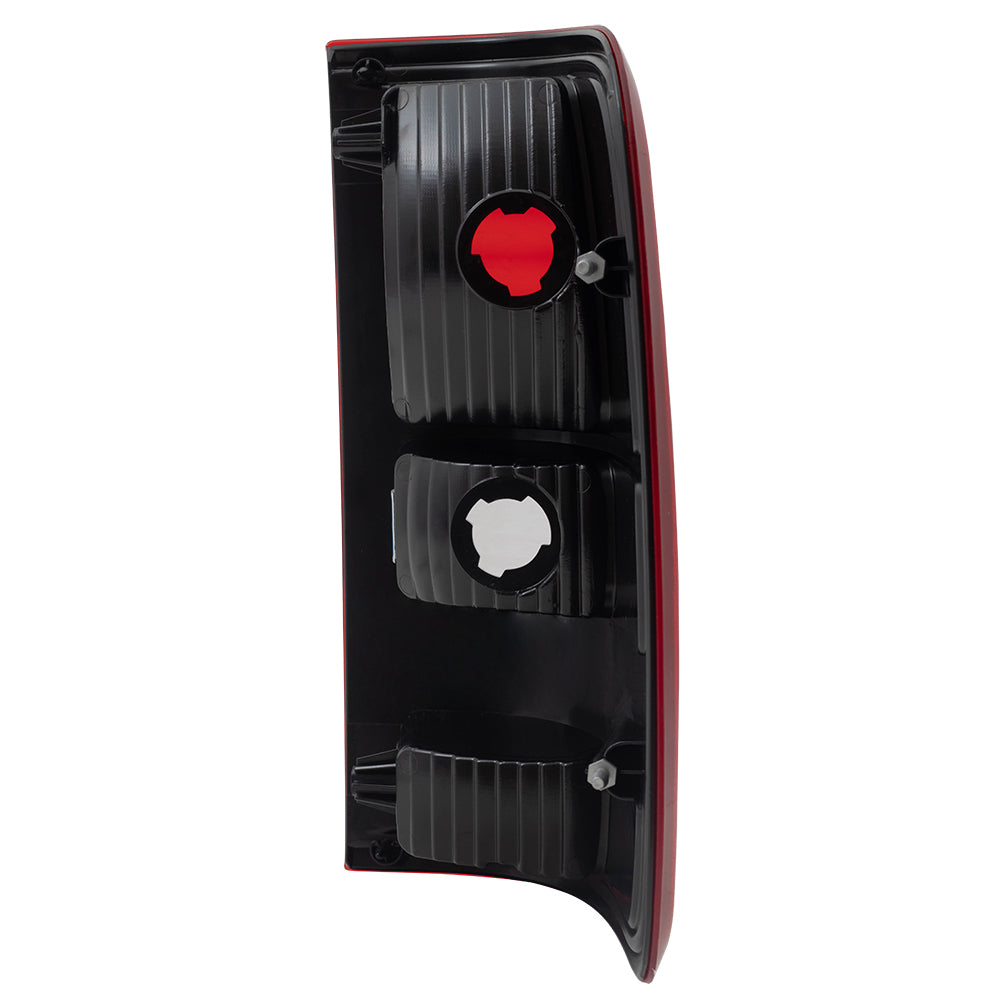 Brock Aftermarket Replacement Driver Left Tail Light Unit Compatible With 2004-2008 Ford F-150 Styleside