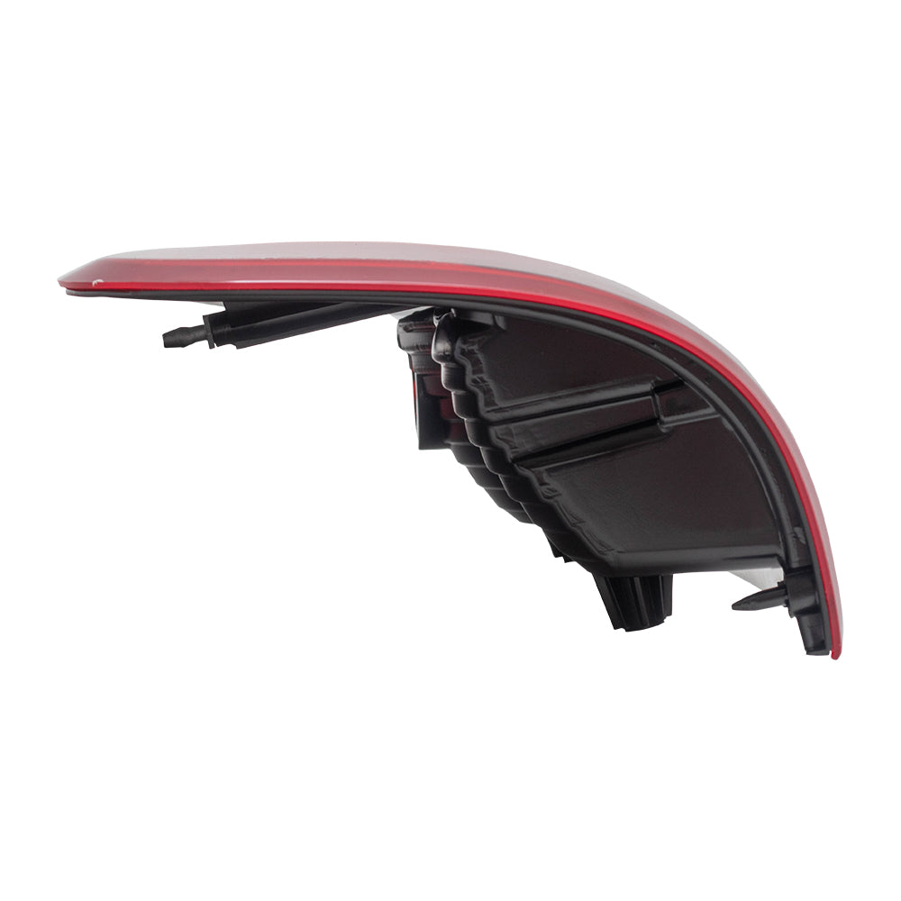 Brock Aftermarket Replacement Driver Left Tail Light Unit Compatible With 2004-2008 Ford F-150 Styleside