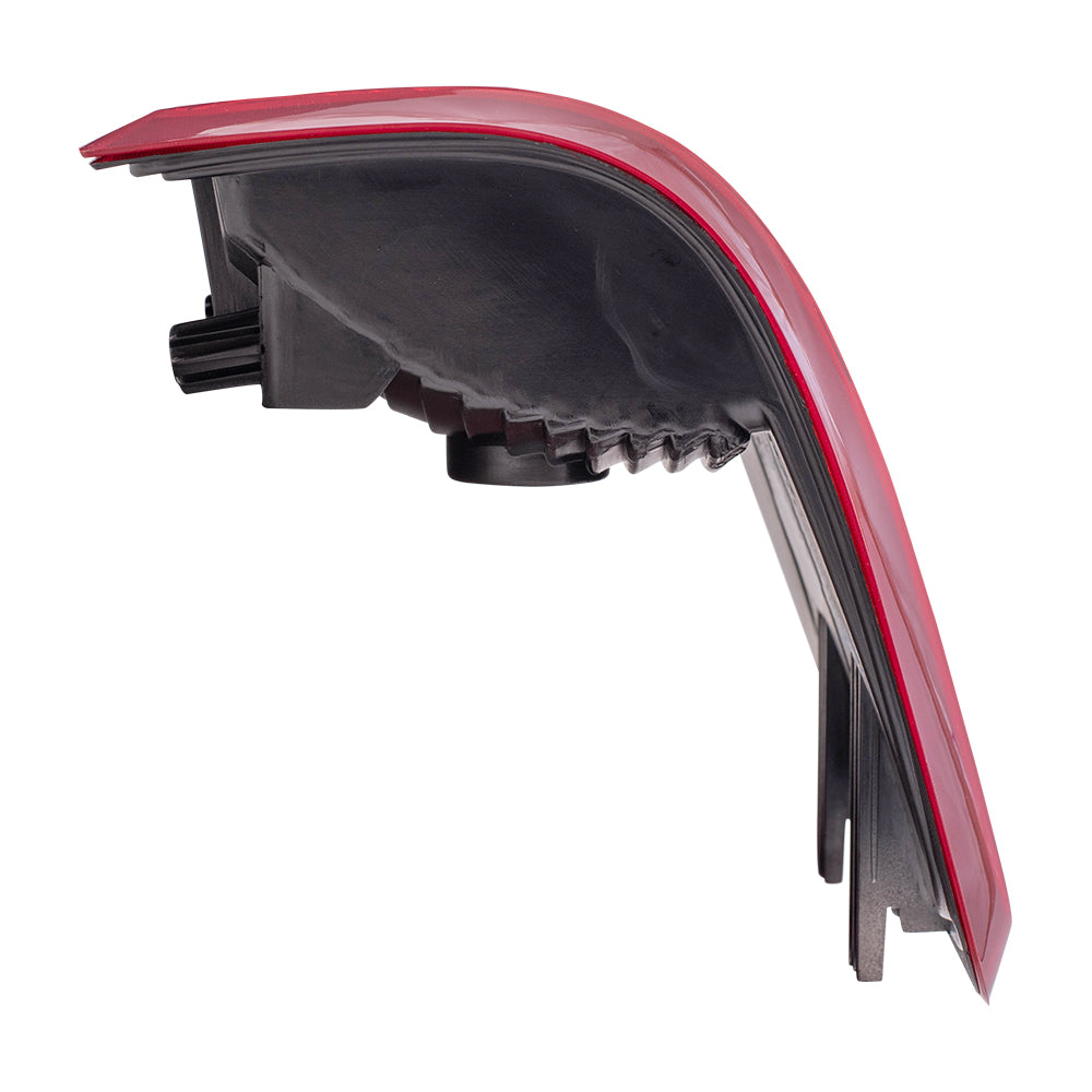 Brock Replacement Passengers Taillight Tail Lamp Lens Compatible with 2004-2009 F150 Flareside Pickup Truck 7L3Z13404BA