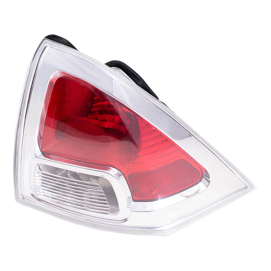 Brock Aftermarket Replacement Passenger Right Combination Tail Light Unit Compatible with 2006-2009 Ford Fusion