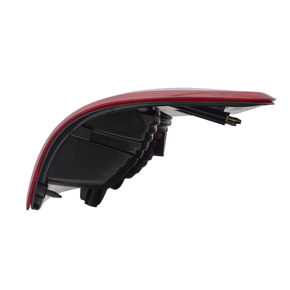 Brock Replacement Driver and Passenger Taillights with Smoked Lens Compatible with 2004-2008 F150 Styleside Pickup Truck 6L3Z13405AA 6L3Z13404AA