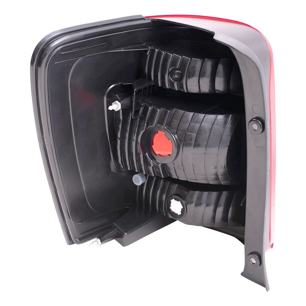 Brock Replacement Driver and Passenger Taillights Tail Lamps Compatible with 2008-2012 Escape & Hybrid 8L8Z13405A 8L8Z13404A