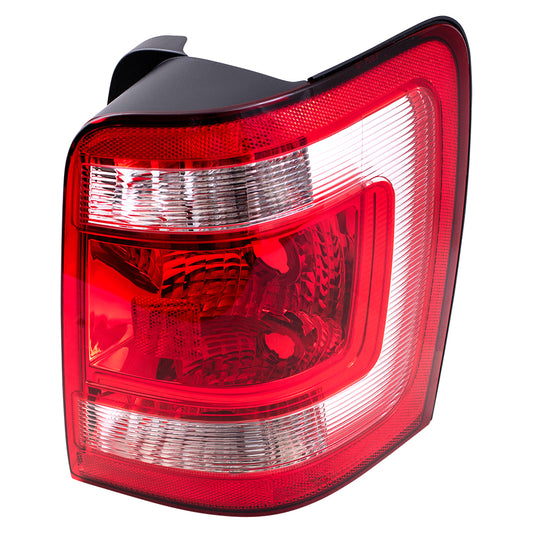 Brock Replacement Passengers Taillight Tail Lamp Compatible with 2008-2012 Escape & Hybrid 8L8Z13404A