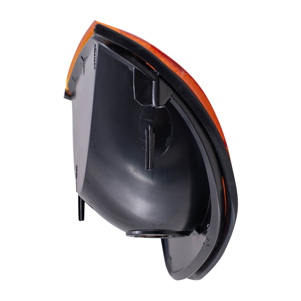 Brock Replacement Driver and Passenger Park Signal Side Marker Light Lamp Compatible with 1992-2007 E-Series Van 5C2Z13201AA 5C2Z13200AA