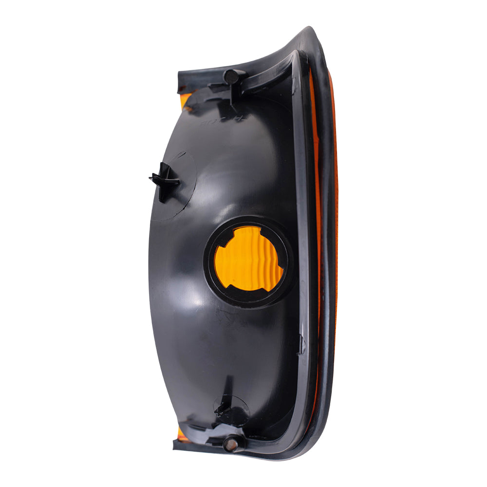 Brock Replacement Passengers Park Signal Side Marker Light Lamp Compatible with 1992-2007 E-Series Van 5C2Z13200AA