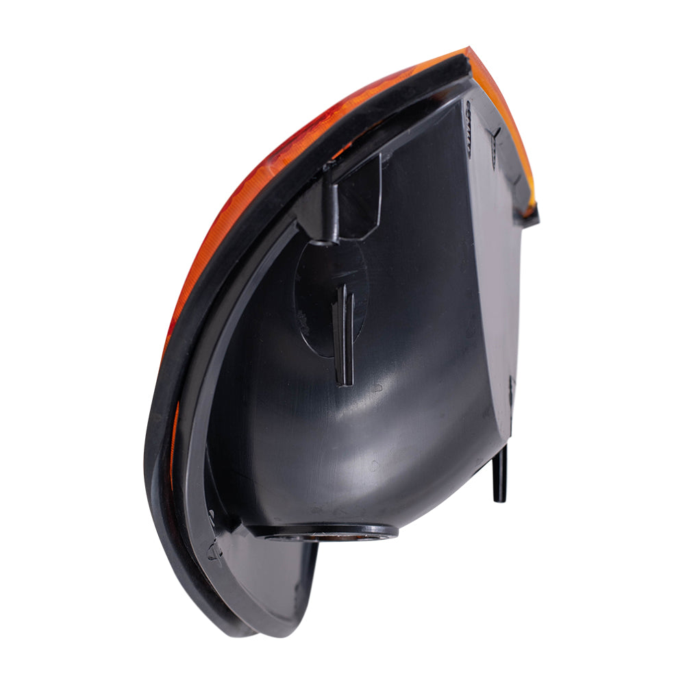 Brock Replacement Passengers Park Signal Side Marker Light Lamp Compatible with 1992-2007 E-Series Van 5C2Z13200AA