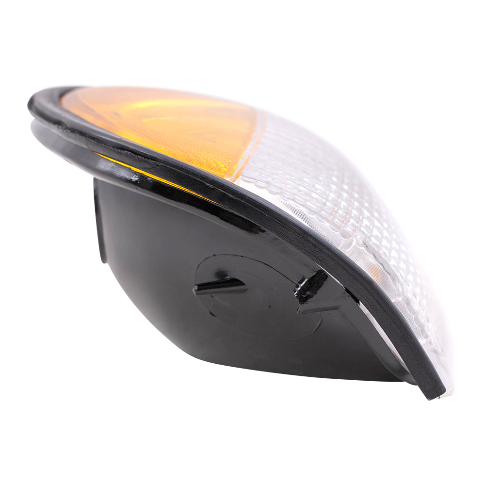 Brock Replacement Driver and Passenger Signal Side Marker Lights Lamps Compatible with 1992-2007 E-Series Van