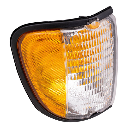 Park Signal Light fits 92-07 Ford E-Series Van Passenger Side Marker Amber/Clear