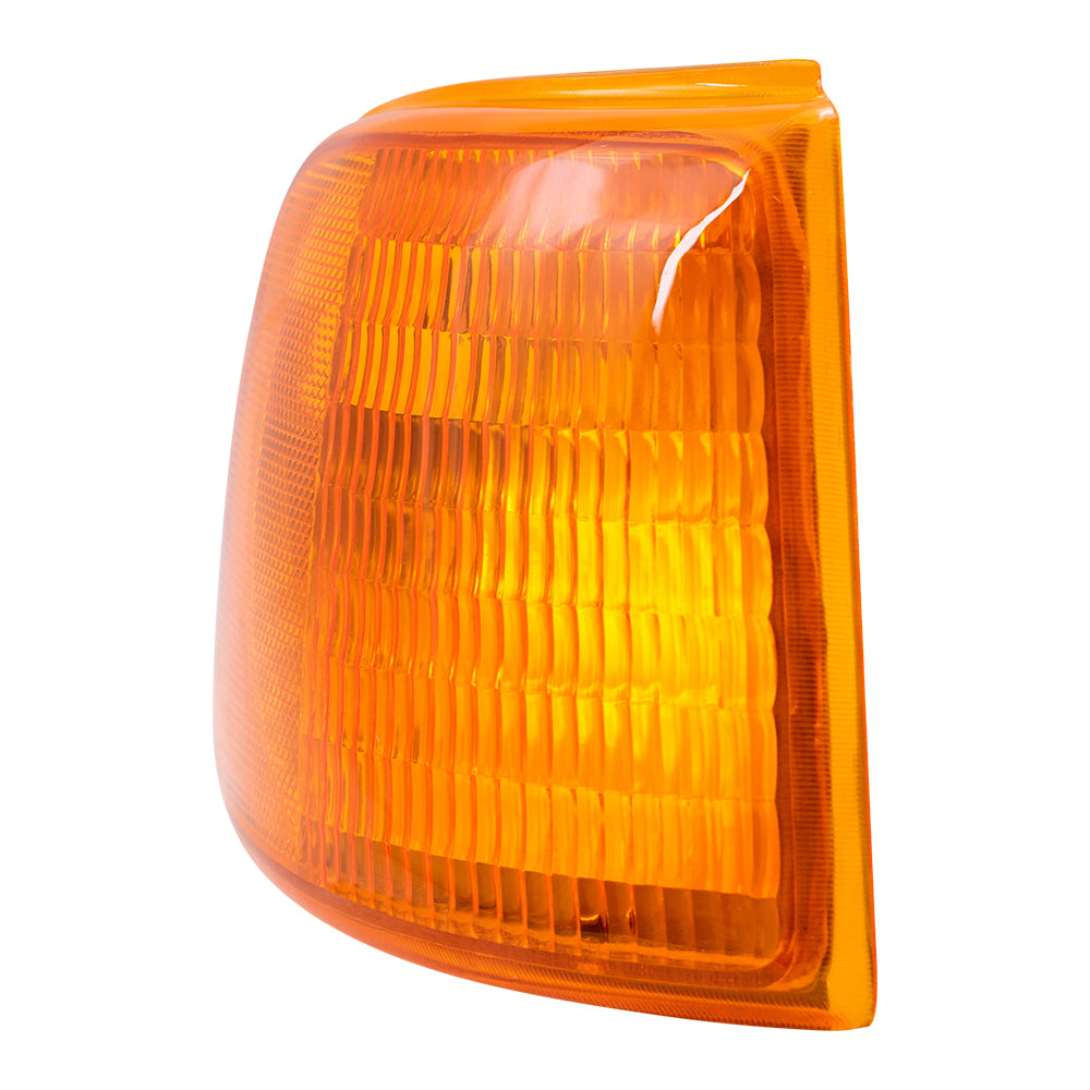 Brock Replacement Driver and Passenger Park Signal Side Marker Lights Lamps Compatible with 1993-1997 Ranger Pickup Truck F37Z 13201 A F37Z 13200 B