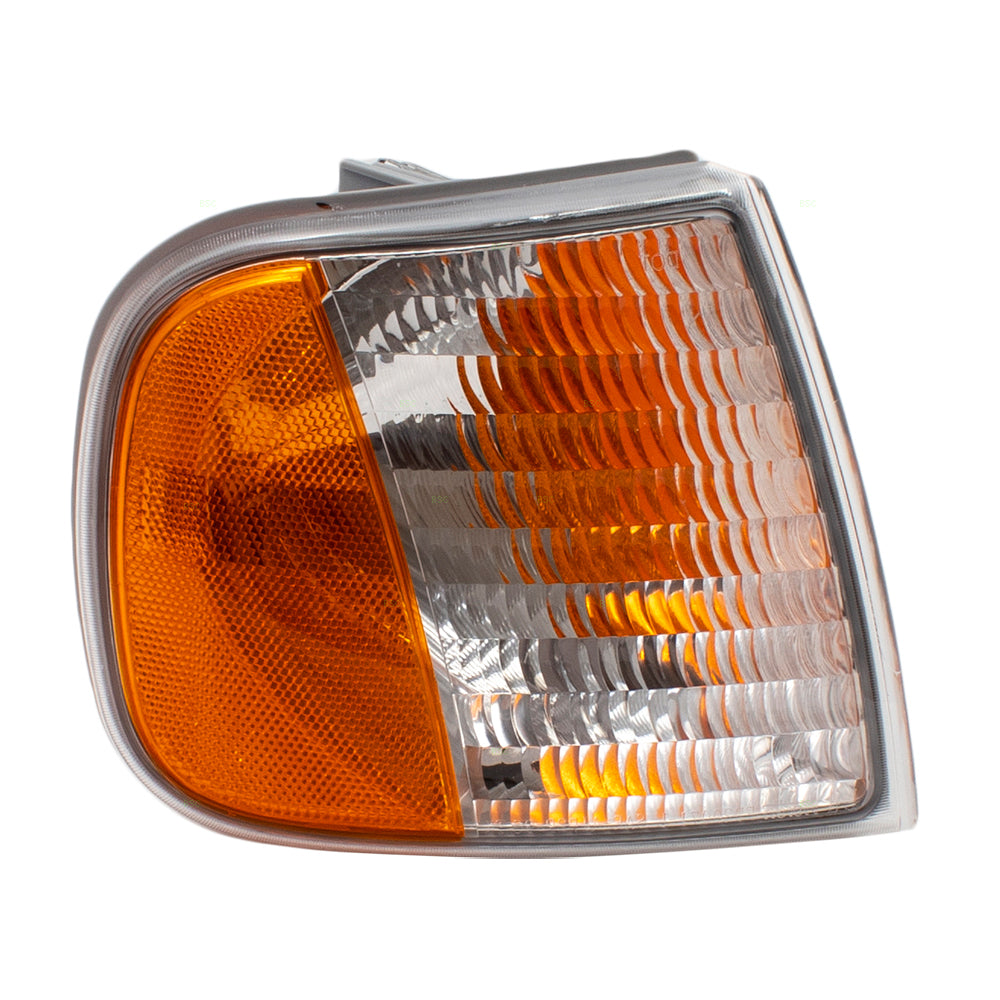 Brock Aftermarket Replacement Passenger Right Park/Signal Light Unit Compatible with 1997-2003 Ford F-150