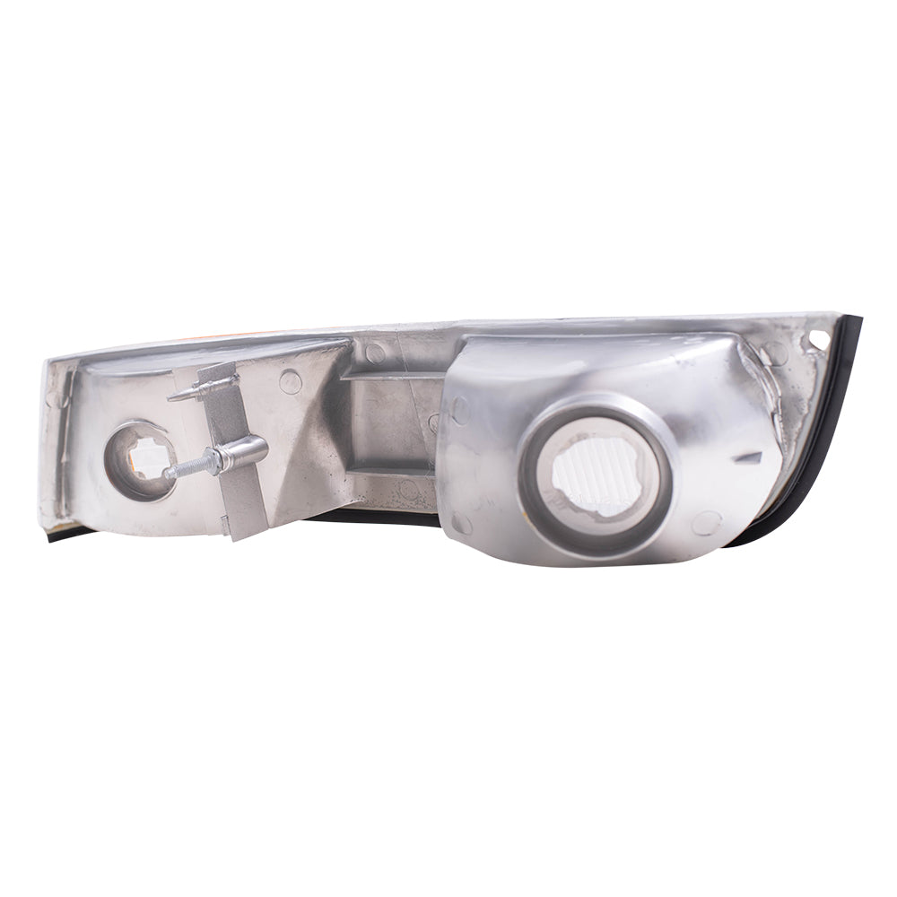 Brock Replacement Passengers Signal Side Marker Light with Cornering Lamp Compatible with 1995-1997 Grand Marquis