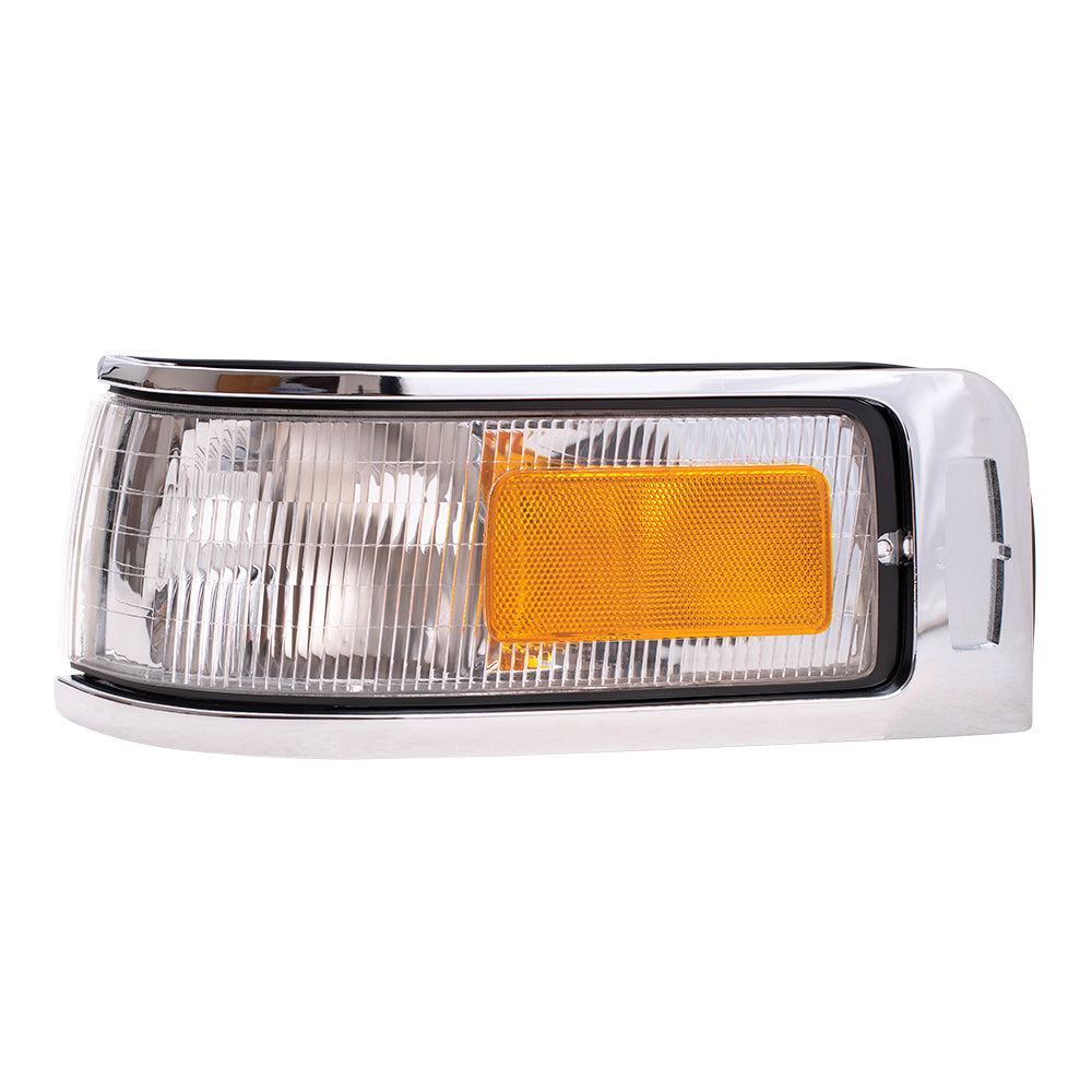 Brock Replacement Drivers Signal Side Marker Light Lamp Compatible with 1995-1997 Town Car F5VY15A201B