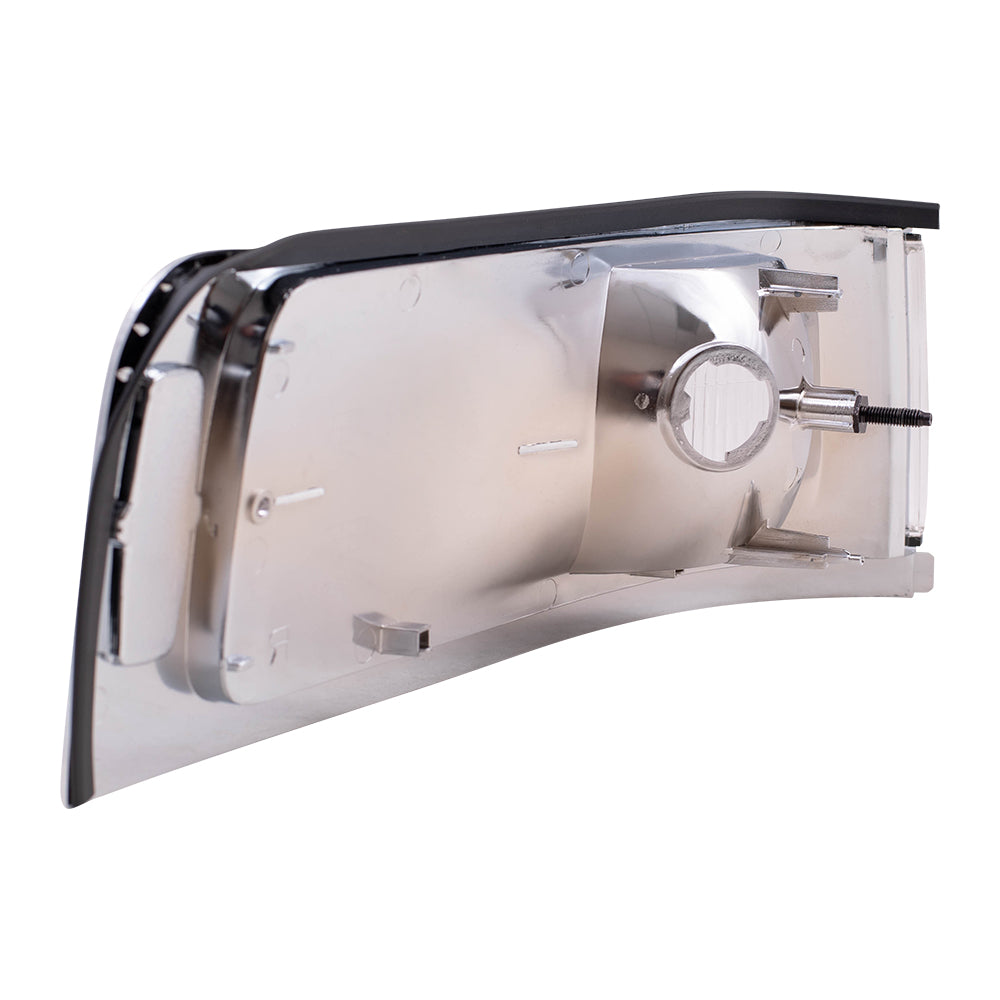 Brock Replacement Drivers Signal Side Marker Light Lamp Compatible with 1995-1997 Town Car F5VY15A201B