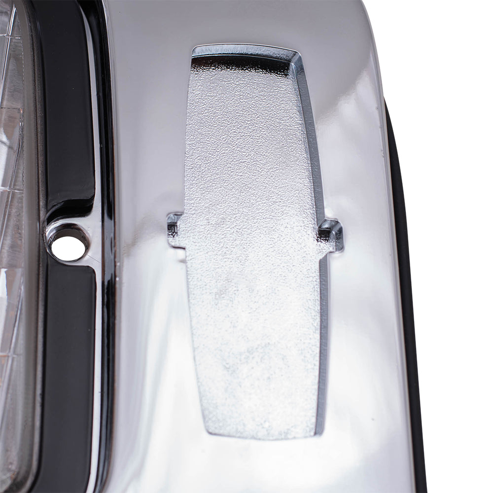 Brock Replacement Drivers Signal Side Marker Light Lamp Compatible with 1995-1997 Town Car F5VY15A201B