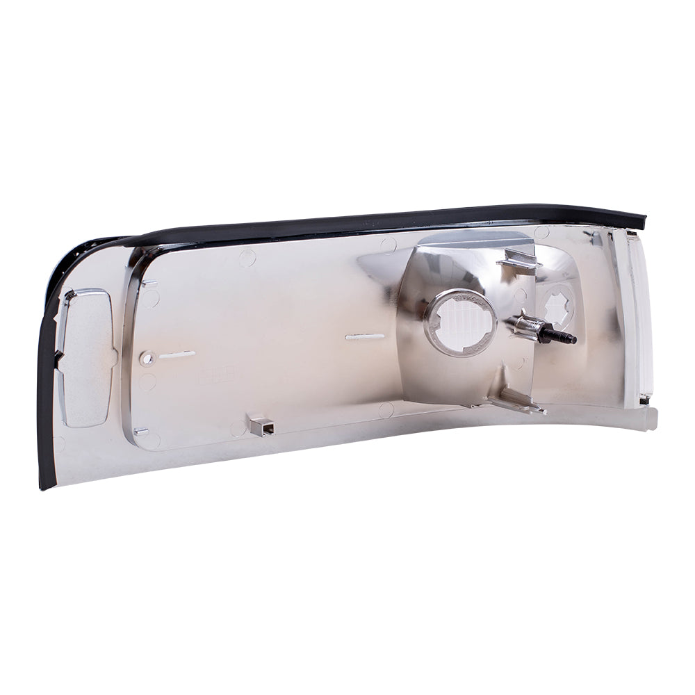 Brock Replacement Drivers Signal Side Marker Light Lamp Compatible with 1995-1997 Town Car F5VY15A201B
