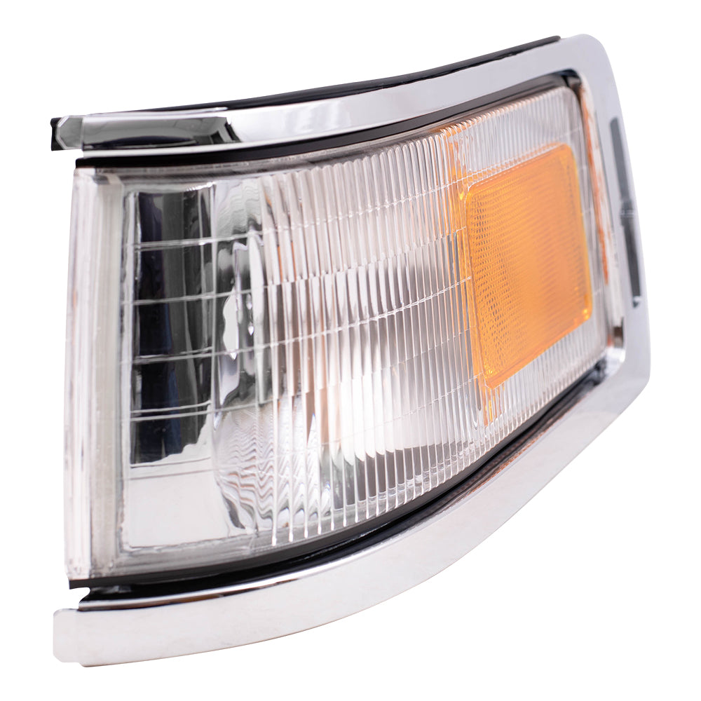 Brock Replacement Drivers Signal Side Marker Light Lamp Compatible with 1995-1997 Town Car F5VY15A201B