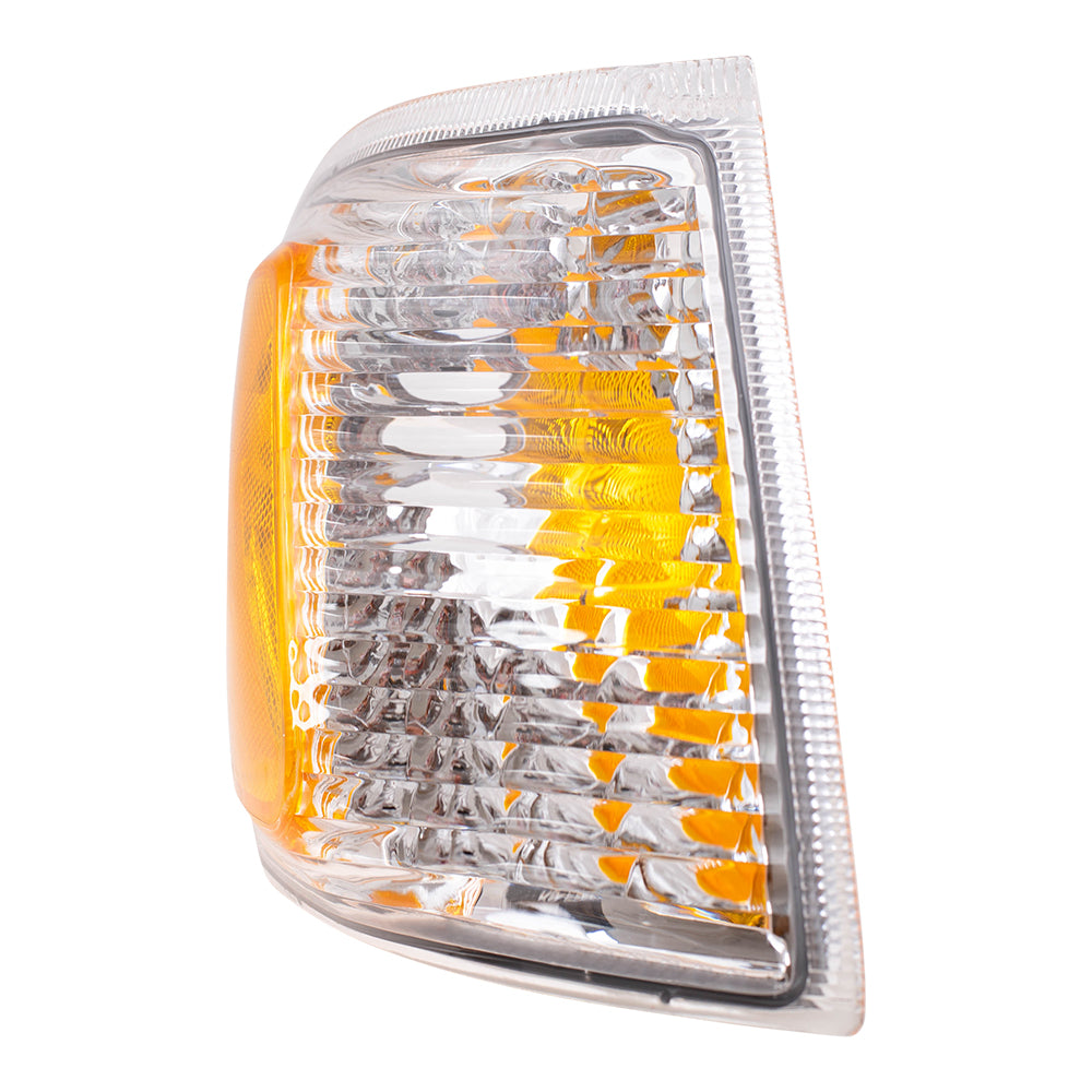 Brock Replacement Driver and Passenger Park Signal Corner Marker Lights Compatible with 01-05 Explorer Sport & Sport Trac Pickup Truck