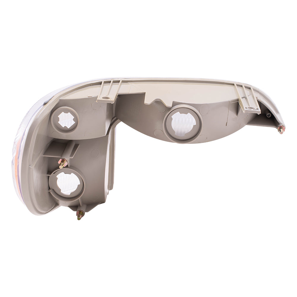 Brock Aftermarket Replacement Driver Left Park/Signal/Side Marker Light Unit Compatible with 1995-2001 Ford Explorer
