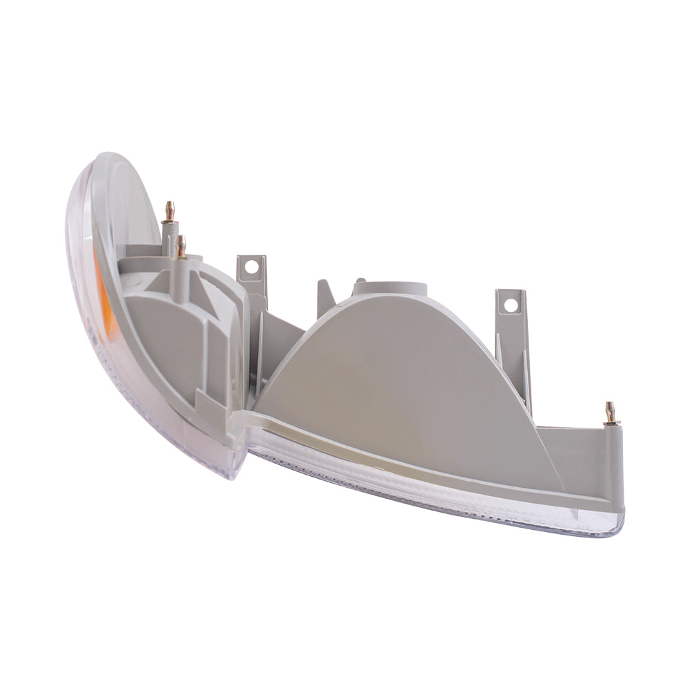 Brock Aftermarket Replacement Driver Left Park/Signal/Side Marker Light Unit Compatible with 1995-2001 Ford Explorer