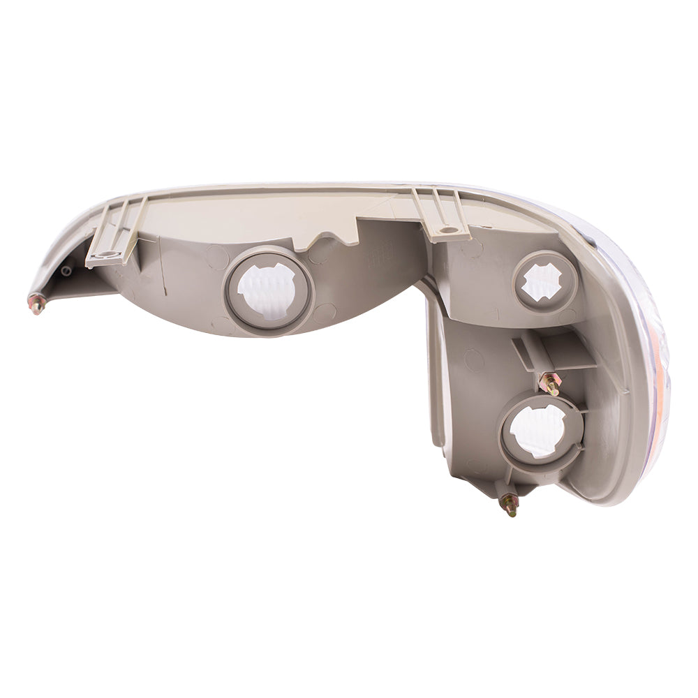 Brock Aftermarket Replacement Passenger Right Park/Signal/Side Marker Light Unit Compatible with 1995-2001 Ford Explorer