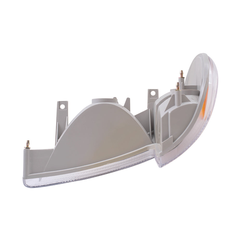 Brock Aftermarket Replacement Passenger Right Park/Signal/Side Marker Light Unit Compatible with 1995-2001 Ford Explorer