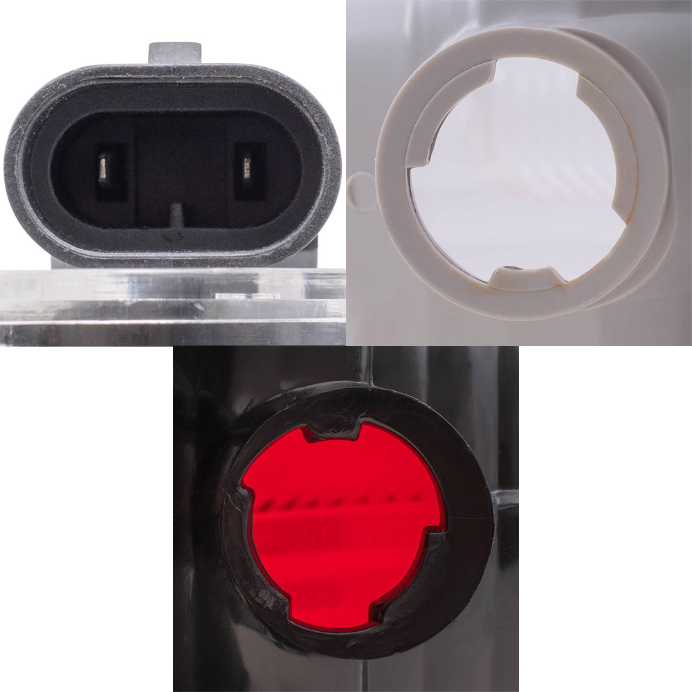 Brock Replacement Headlights Tail Lights and Park Signal Lights Compatible with 2002 2003 2004 2005 Explorer 4-Door