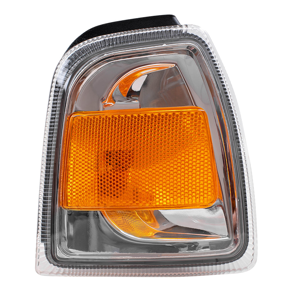 Brock Replacement Driver and Passenger Park Signal Corner Marker Lights Lamps Compatible with 2006-2011 Ranger Pickup Truck 6L5Z1 5A201 BA 6L5Z1 5A201 AA