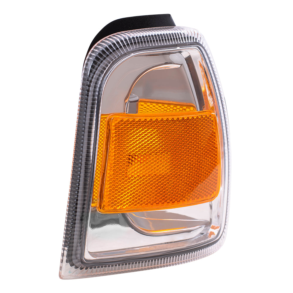 Brock Replacement Driver and Passenger Park Signal Corner Marker Lights Lamps Compatible with 2006-2011 Ranger Pickup Truck 6L5Z1 5A201 BA 6L5Z1 5A201 AA