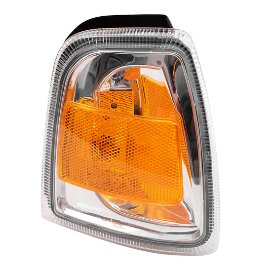 Brock Replacement Passengers Park Signal Corner Marker Light Lamp Compatible with 2006-2011 Ranger Pickup Truck 6L5Z1 5A201 AA
