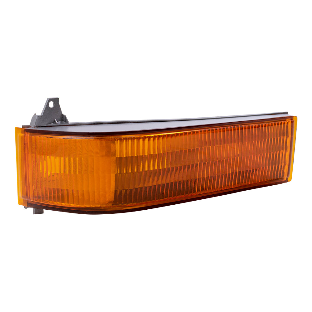 Brock Replacement Driver and Passenger Park Signal Front Marker Lights Lamps Compatible with 91-94 Explorer Ranger Bronco II
