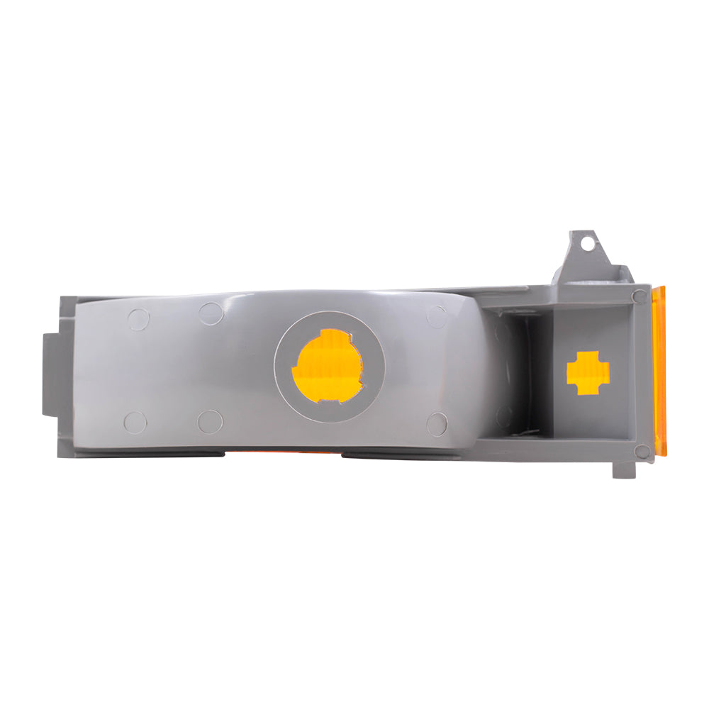 Brock Replacement Driver and Passenger Park Signal Front Marker Lights Lamps Compatible with 91-94 Explorer Ranger Bronco II